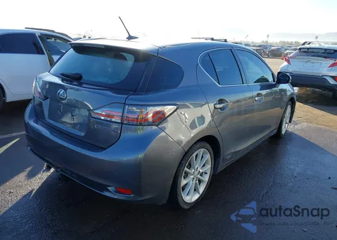2012 Lexus Ct 200H Premium z USA, uszkodzony, nr VIN JTHKD5BH7C2050690